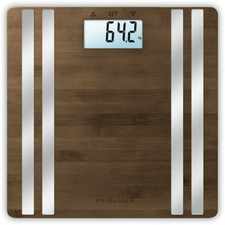 Bilancia Digitale da Bagno Medisana BS 552 Bamboo 180 kg (1 Pezzi)