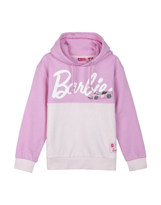Sudadera con Capucha Niño Barbie Rosa