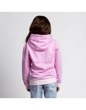 Sweat à capuche enfant Barbie Rose
