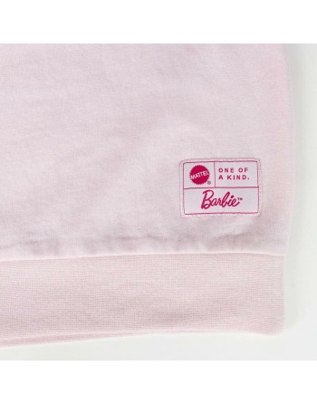 Sudadera con Capucha Niño Barbie Rosa