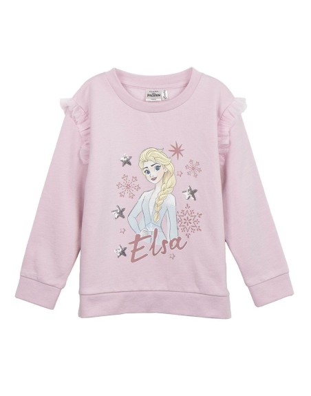 Children’s Sweatshirt without Hood Frozen Light Pink