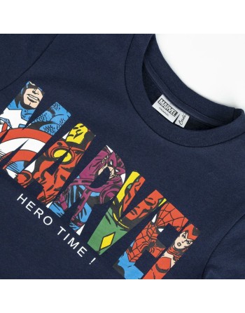 Sweat sans capuche enfant Marvel Bleu foncé