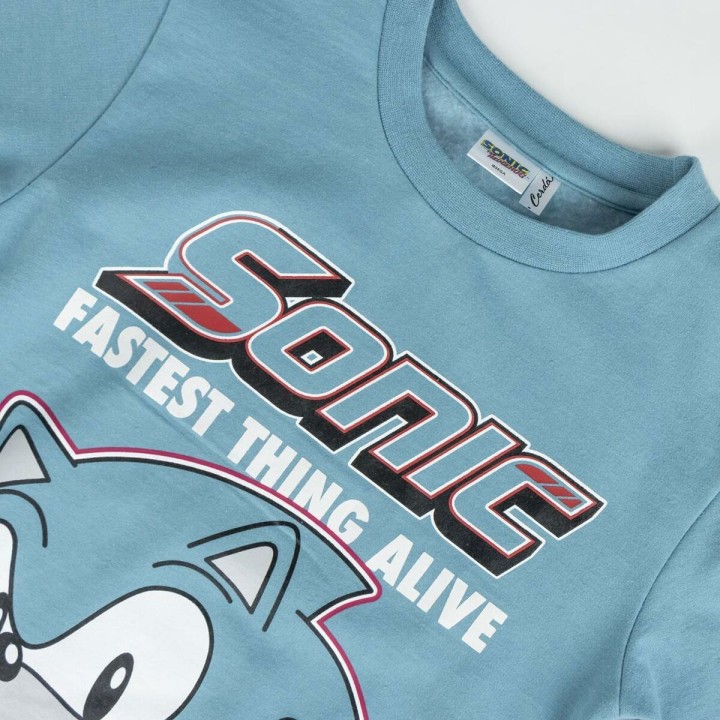 Træningsdragt til børn Sonic Mørk grøn