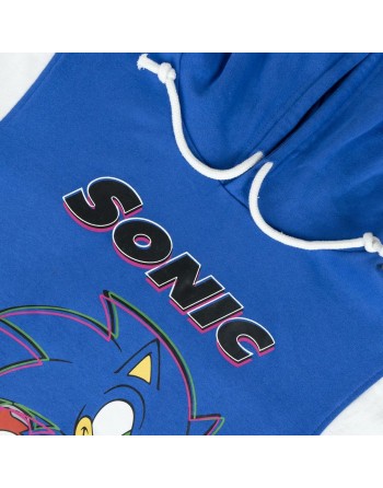 Sudadera con Capucha Niño Sonic Azul