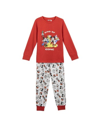 Pigiama Per bambini Mickey Mouse Rosso