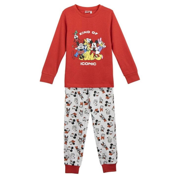 Nattøj Børns Mickey Mouse Rød