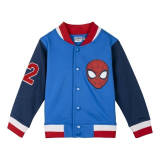 Jakke Børns Spider-Man Blå