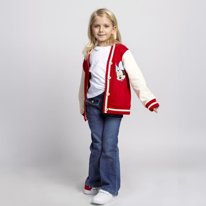 Jakke Børns Minnie Mouse Rød