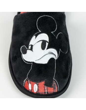 House Slippers Mickey Mouse Black