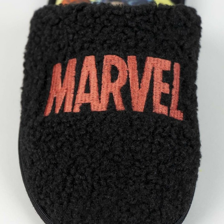 Ciabatte da casa Marvel Nero