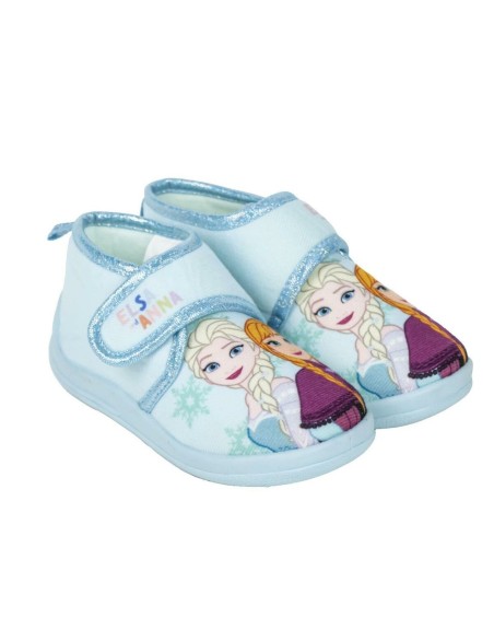 House Slippers Frozen Light Blue