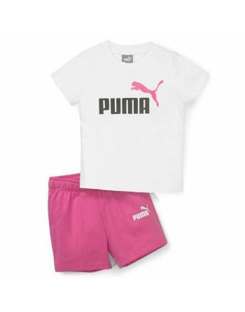 Conjunto Deportivo para Bebé Puma Minicats Blanco