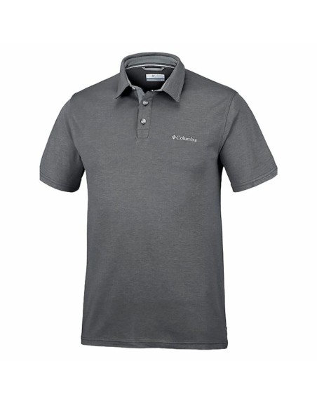 Polo à manches courtes homme Columbia Nelson Point™ Gris foncé
