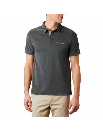 Polo a Maniche Corte Uomo Columbia Nelson Point™ Grigio scuro