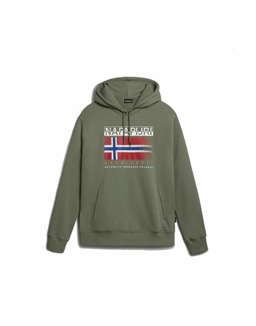 Jungen Sweater mit Kapuze Napapijri B-Kreis H Dunkelgrün