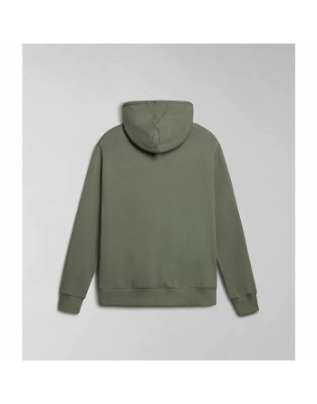 Felpa con Cappuccio Bambino Napapijri B-Kreis H Verde scuro