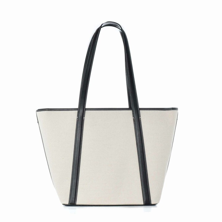Håndtasker til damer Michael Kors PRATT Hvid 29 x 28 x 12 cm