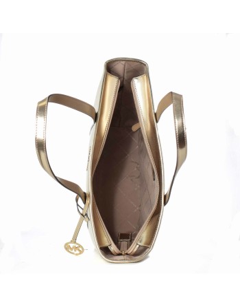 Borsa Donna Michael Kors PRATT Dorato 29 x 28 x 12 cm