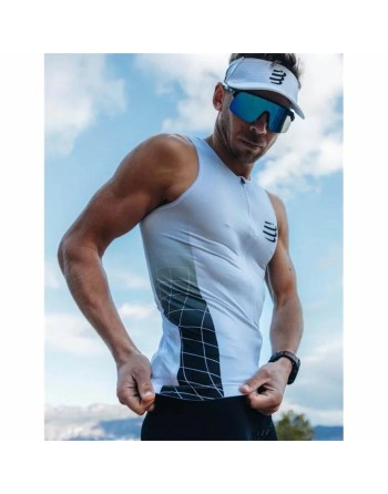 Visière Compressport XHWU389-0002 Blanc Taille unique