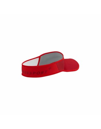 Visiera Compressport XHWU389-3050 Rosso Taglia unica