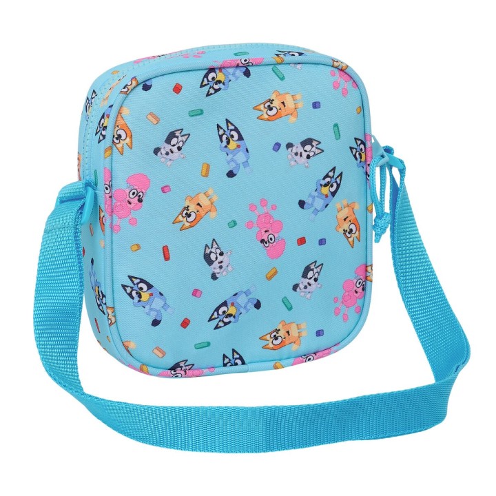 Bolso Bandolera Bluey Azul cielo 16 x 18 x 4 cm