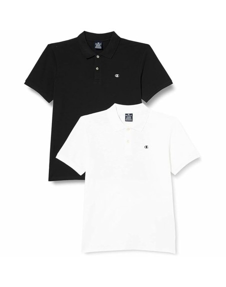 Herren Kurzarm-Poloshirt Champion Schwarz