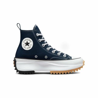 Kvinde Casual Sneakers Converse Run Star Hike Marineblå