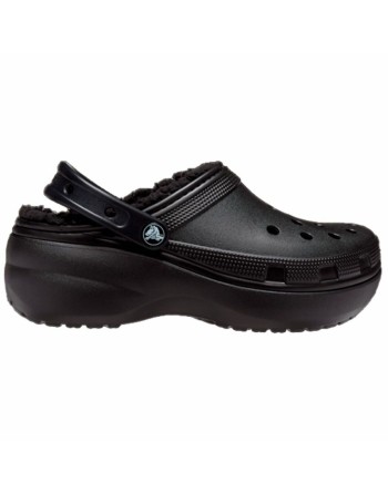 Clogs Crocs Classic Platform Lined Clog Black