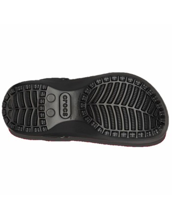 Træsko Crocs Classic Platform Lined Clog Sort