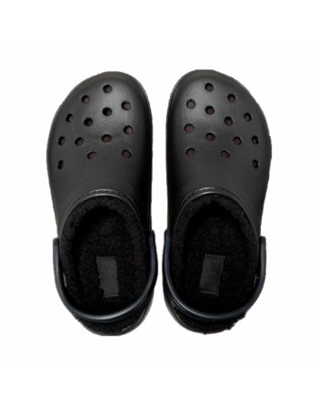 Sabots Crocs Classic Platform Lined Clog Noir
