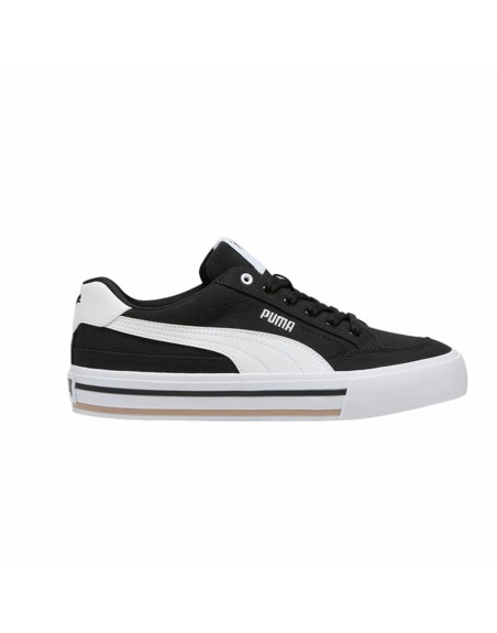 Scarpe da Tennis Casual Uomo Puma Court Classic Vulc Nero