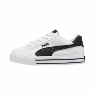 Kondisko til Børn Puma Court Classic Vulc F Hvid