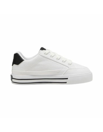 Chaussures casual enfant Puma Court Classic Vulc F Blanc