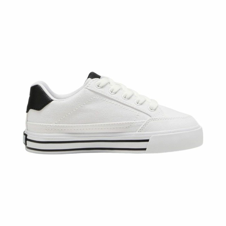 Scarpe da Tennis Casual Bambino Puma Court Classic Vulc F Bianco