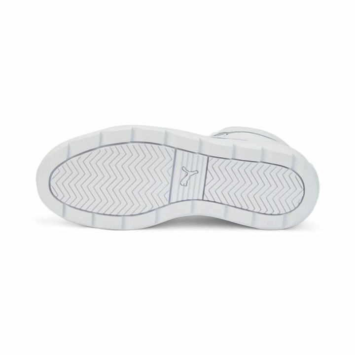 Kvinde Casual Sneakers Puma Karmen Rebelle Mid Hvid