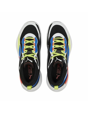 Running Shoes for Kids Puma Playmaker Black Multicolour