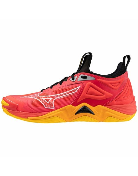 Baskets Mizuno Wave Momentum 3 Rouge