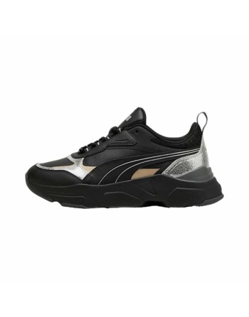 Women's casual trainers Puma Cassia Metallic Shine Black