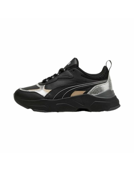 Women's casual trainers Puma Cassia Metallic Shine Black