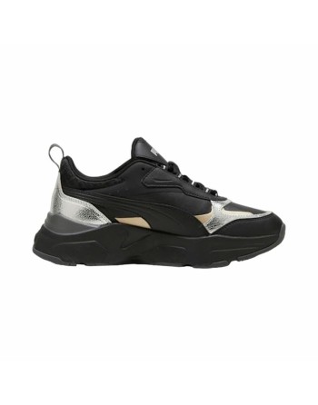 Kvinde Casual Sneakers Puma Cassia Metallic Shine Sort