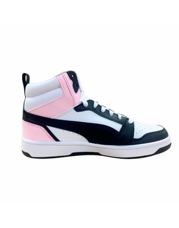 Casual Trainers Puma Rebound V6 Mid White