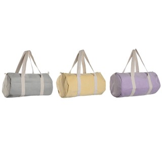Women's Handbag Home ESPRIT Yellow Grey Lilac 50 x 26 x 26 cm (3 Units)