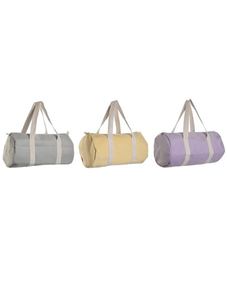 Sac-à-main Femme Home ESPRIT Jaune Gris Lila 50 x 26 x 26 cm (3 Unités)