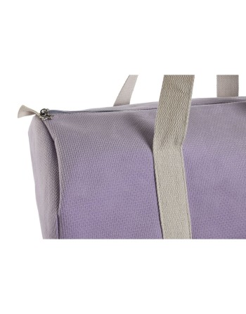 Håndtasker til damer Home ESPRIT Gul Grå Syren 50 x 26 x 26 cm (3 enheder)