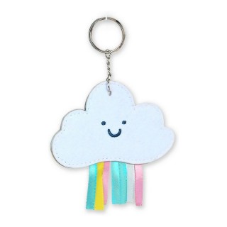 Nøglesnor Glowlab Kids Cloud Blå