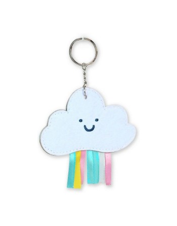 Portachiavi Glowlab Kids Cloud Azzurro