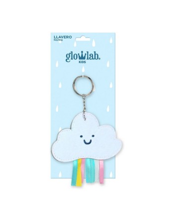 Keychain Glowlab Kids Cloud Blue