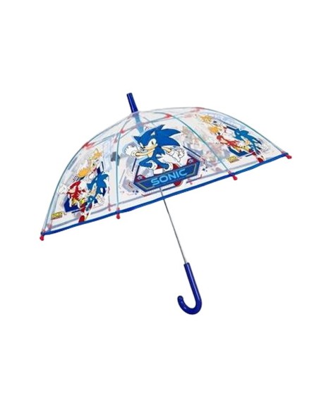 Paraguas Sonic Perletti Microfibra 74 cm Infantil