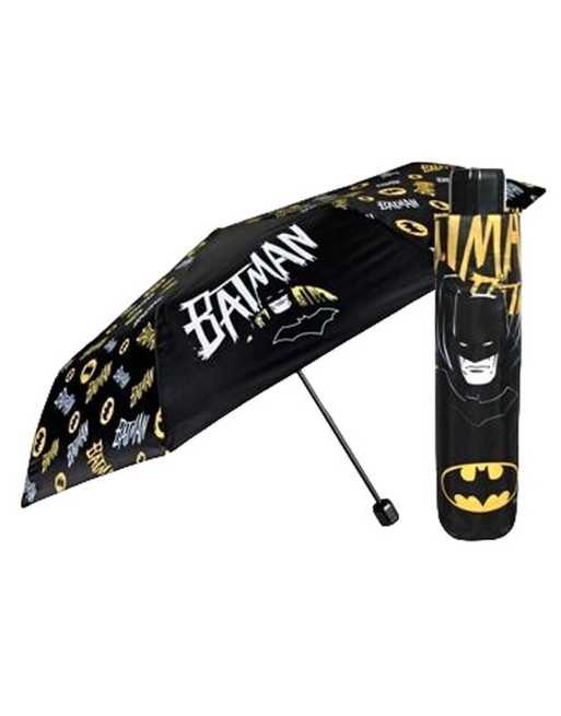 Foldbar Paraply Batman Perletti Sort Ø 91 cm Børns