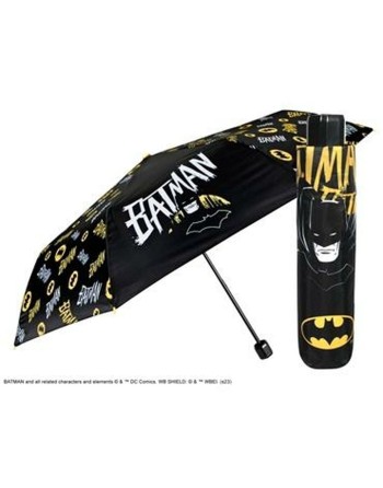 Foldbar Paraply Batman Perletti Sort Ø 91 cm Børns